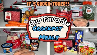 Easy & Tasty Crockpot Meals for CrockTober!! Feed Your Family Delicious Food On A Budget