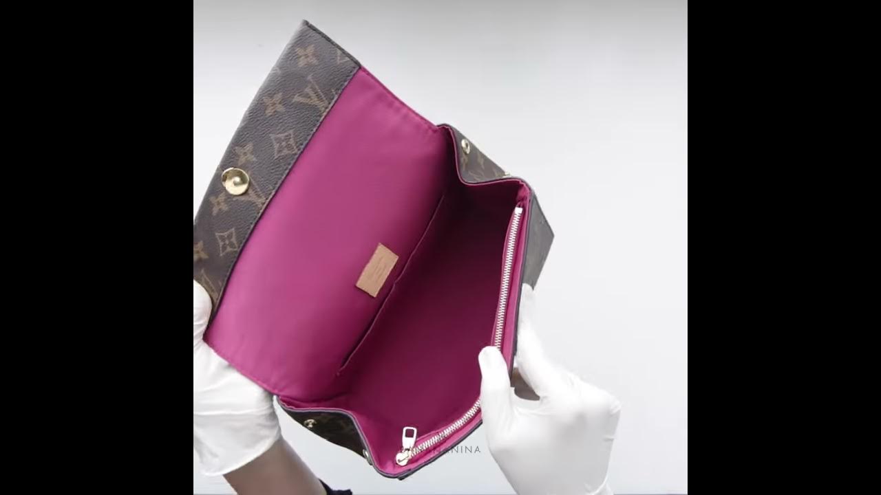 Louis Vuitton Bordeaux/Fuchsia Monogram Canvas Cluny BB Bag