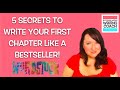 How To Write A KIller First Chapter! WORDSTOCK Authortube Seminar Series!