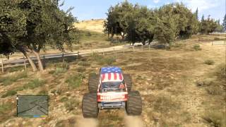 GTA V PS3 - The Liberator Off-Road Gameplay