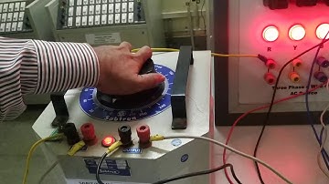 OC and SC test on three phase alternator Part 1