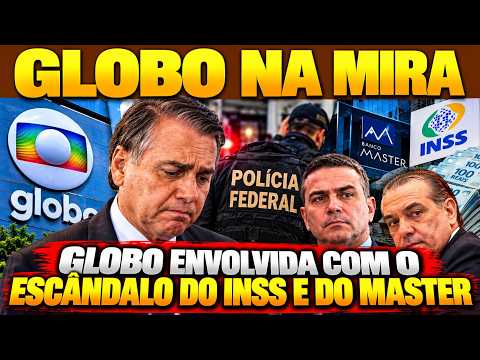 Globo comes under investigation by the Federal Police for its ties to the INSS thief and the Mast...