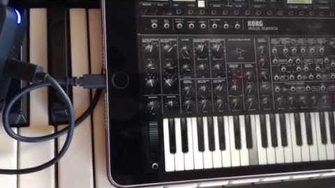 KORG plugKEY & iPad