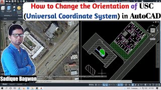 #47 How to Change the Orientation of U C S Universal Coordinate System in AutoCAD