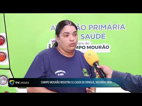 Campo Mourão registra 51 casos de dengue, segundo SESA