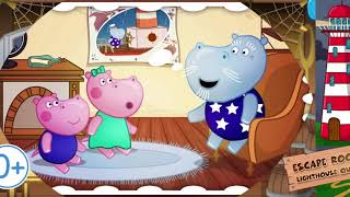 Hippo 🌼 Riddles for kids 🌼 Escape room - lighthouse 🌼 Slide show-1 18х9 30 0+ screenshot 2