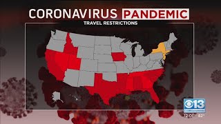 Several states add california to list of required quarantine after
travel