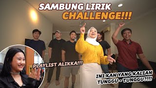 CHALLENGE SAMBUNG LIRIK!!! PLAYLIST LAGU ALIKKA JADUL SEMUA!!! w/ @AlikkaKalistha @IndiraKalistha