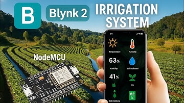 NodeMCU ve Blynk kullanarak Sulama İzleme Sistemi | Smart Irrigation System with Blynk 2 and NodeMCU