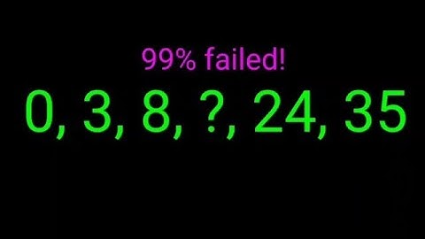 0, 3, 8, ?, 24, 35. Answer is not 16. 99% failed! Can you solve this IQ test?