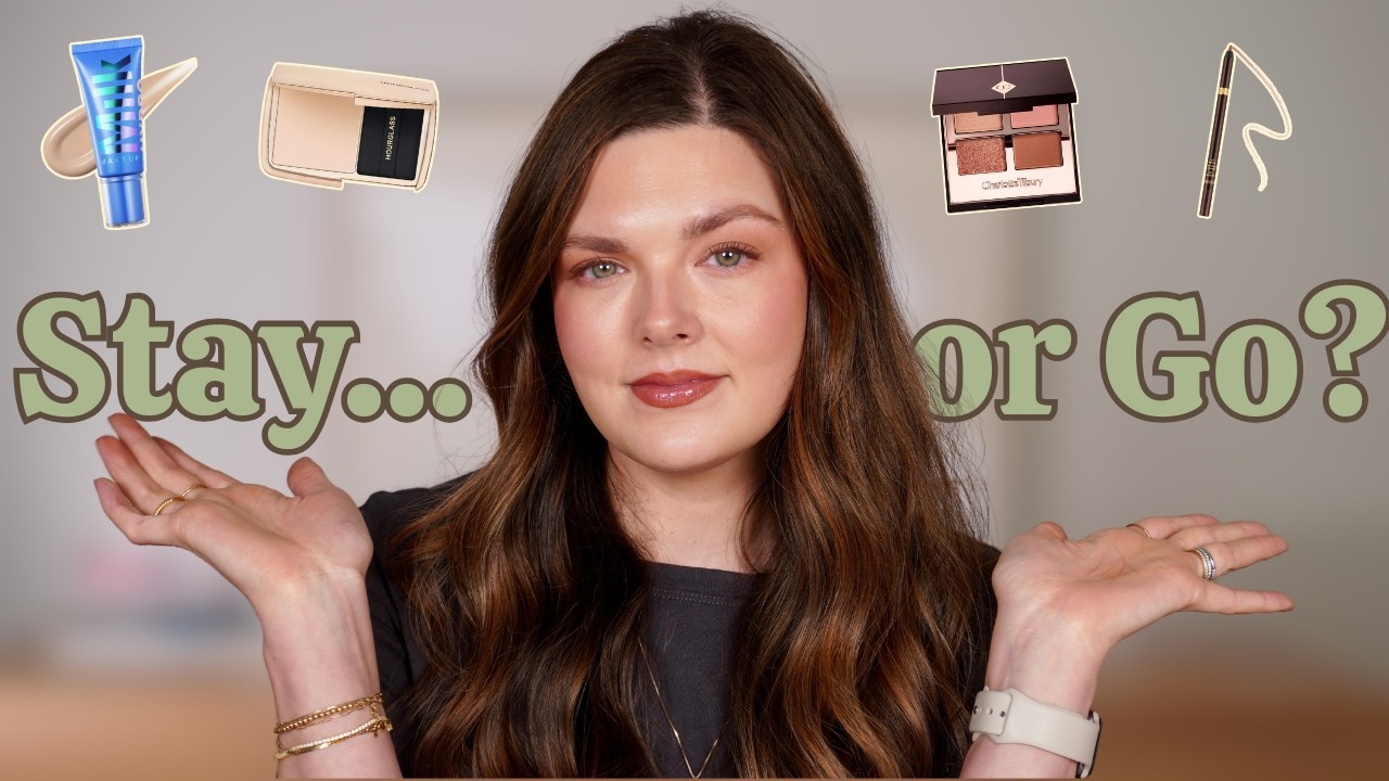 GRWM Using Makeup I Decluttered Months Ago...Stay or Go?!