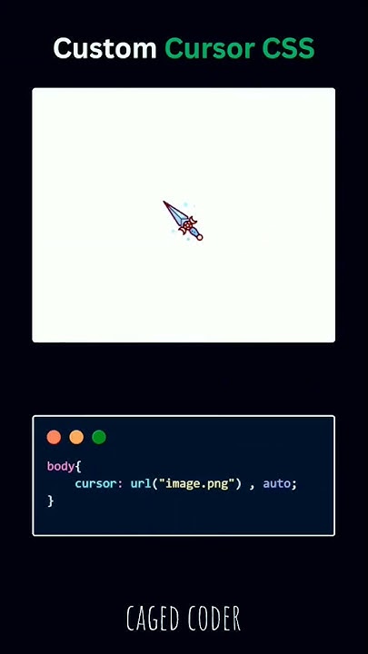 css custom cursor #css #webdevelopment #html #css3 #html #webdesign ...