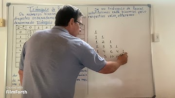 Triângulo de Pascal   Binômio de Newton I Prof Parada