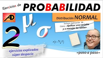 DISTRIBUCIÓN NORMAL,TIPIFICAR una VARIABLE@ACADEMIADIEGO