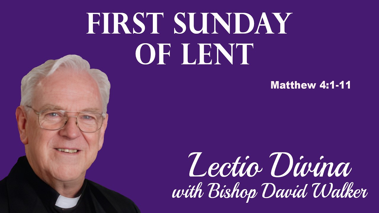 This morning we're reading about Jesus being tempted in the desert. It's a temptation against his role as son as he's just been affirmed the son. Jesus resp that man lives by God’s word, not just bread, and that only God should be worshipped.

Welcome to a transformative journey as we delve into the profound practice of Lectio Divina, a spiritual meditation technique rooted in ancient traditions. In this video, we unlock the secrets of Lectio Divina and explore its profound impact on spiritual growth and mindfulness.

https://lectiodivina.com.au

If you found this exploration of Lectio Divina enlightening, don't forget to give it a thumbs up, subscribe for more spiritual insights, and share it with those seeking a deeper connection. 

Timestamps
0:00 Intro
0:10 First Reading 
1:45 Bishop David Walker
3:56 Fr John Frauenfelder  
4:34 Mrs Virginia Ryan 
7:15  Self Reflection
7:25 Second Reading
8:58 Bishop David Walker
9:32 Mrs Virginia Ryan 
9:51  Fr John Frauenfelder
10:51 Self Reflection
11:18 Farewell & Final Prayer

Matthew 4:1-11
Testing in the desert
1 Then Jesus was led by the Spirit out into the desert to be put
to the test by the devil. 2 He fasted for
forty days and forty nights,a after which he was hungry, 3 and the
tempter came and said to him, ‘If you are Son of God, tell these
stones to turn into loaves.’ 4 But he replied, ‘It is written:
A human lives not on bread alone 
but on every word that comes from the mouth of God.’
5 Then the devil took him to the holy city and set him on the
parapet of the Temple, 6 and said to him, ‘If you are Son of God
throw yourself down, for it is written:
He will give his angels orders about you,
and they will carry you in their hands
in case you trip on a stone.’
7 Jesus said to him, ‘It is also written:
Do not put the Lord your God to the test.’
8 Next, taking him to a very high mountain, the devil showed him
all the kingdoms of the world and their glory. 9 And he said to him,
‘These shall all be yours if you fall at my feet and worship me.’ 10
Then Jesus replied, ‘Away with you, Satan! For it is written:
The Lord your God shall you worship 
and him alone shall you serve.’
11 Then the devil left him, and see, angels appeared and looked
after him.