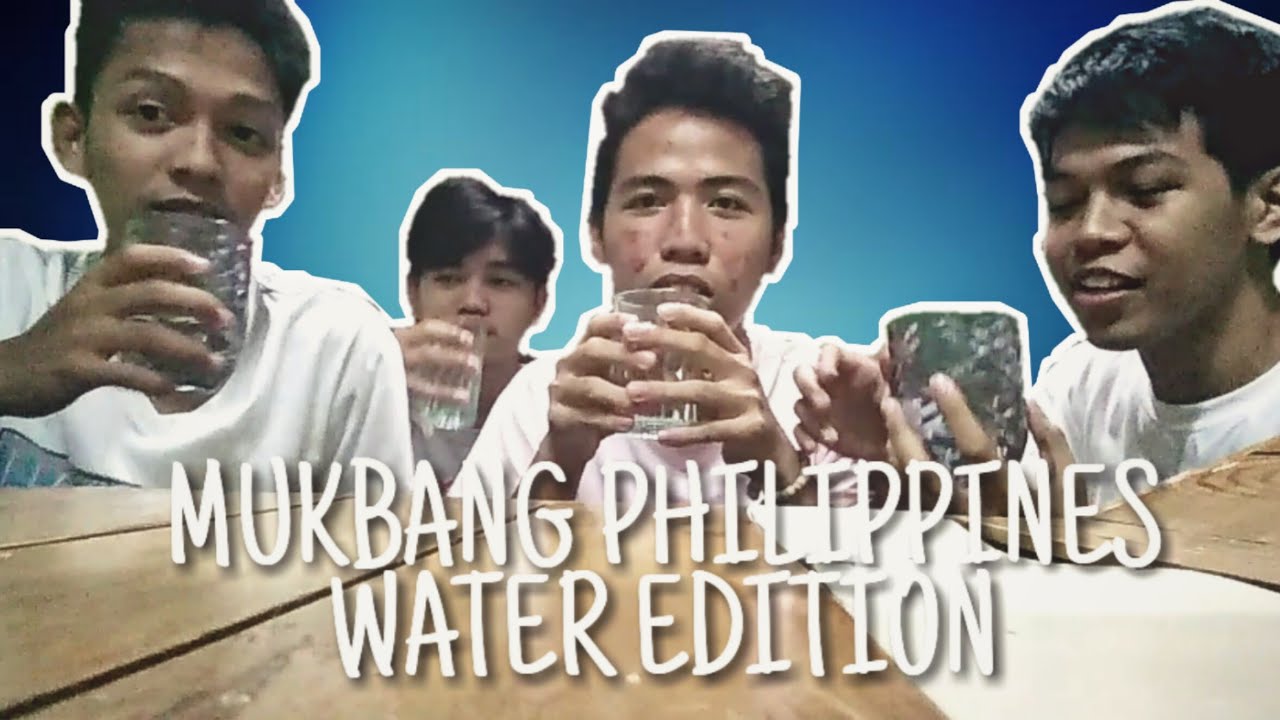 Mukbang Philippines! WATER TASTE TEST | kennethlingad and friends