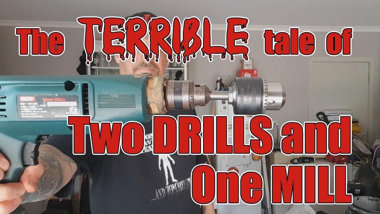 Grain Mill and Power Drill 