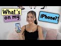 What's On My iPhone (Updated) | Grace's Room