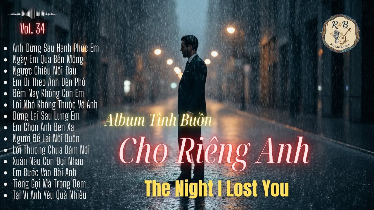 Album Tình Buồn Cho Riêng Anh  – The Night I Lost You  | R & B