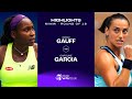 Coco Gauff vs. Caroline Garcia | 2024 Miami Round of 16 | WTA Match Highlights image