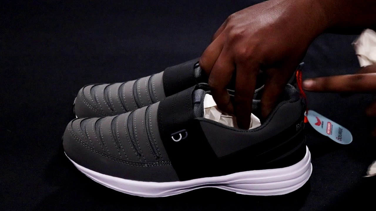 Bourge men's running shoes review Clearance