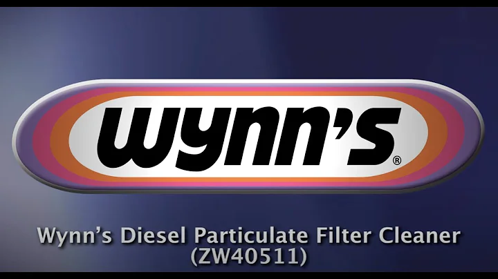 ZW40511 - Wynns Diesel Particulate Filter Cleaner