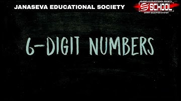 E School, Numbers beyond 9999 class 4 English Medium