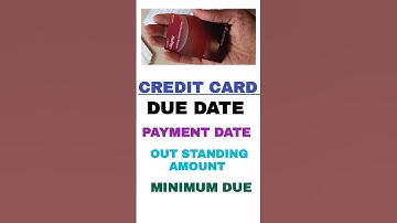 ICICI credit card due date and payment date,outstanding amount,minimum Due amount,HDFC credit card