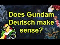 Letting My German GF React to German in Gundam