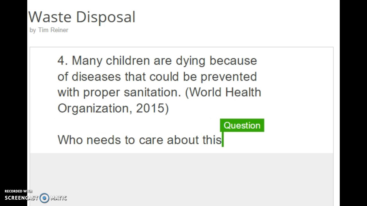 Waste Disposal YouTube