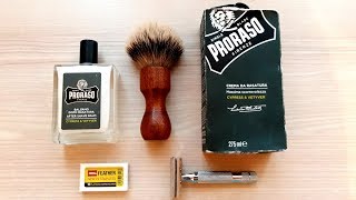 Бритье: PRORASO- cypress & vetyver