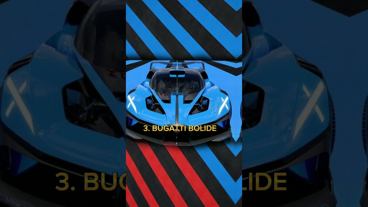 Top 5 Fastest Cars In The World 2023