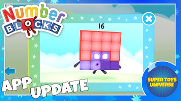 Meet the Numberblocks app *UPDATE* NUMBERBLOCK 16!!