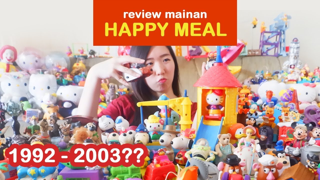 KAMU PUNYA MAINAN HAPPY MEAL YANG MANA? NOSTALGIA BARENG HAPPY MEAL 40th  