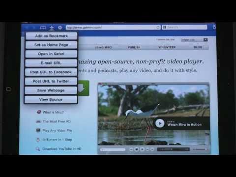 Alternative iPadiPhone Web Browser - Atomic Web Browser (Ep. 134)