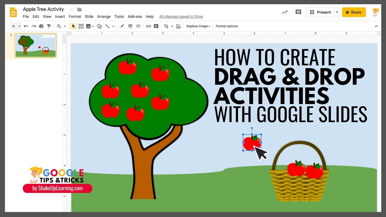 How To Create Drag And Drop Activities With Google Slides