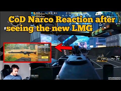CoD Narco Reaction After seeing the new LMG for the first Time Call of ...