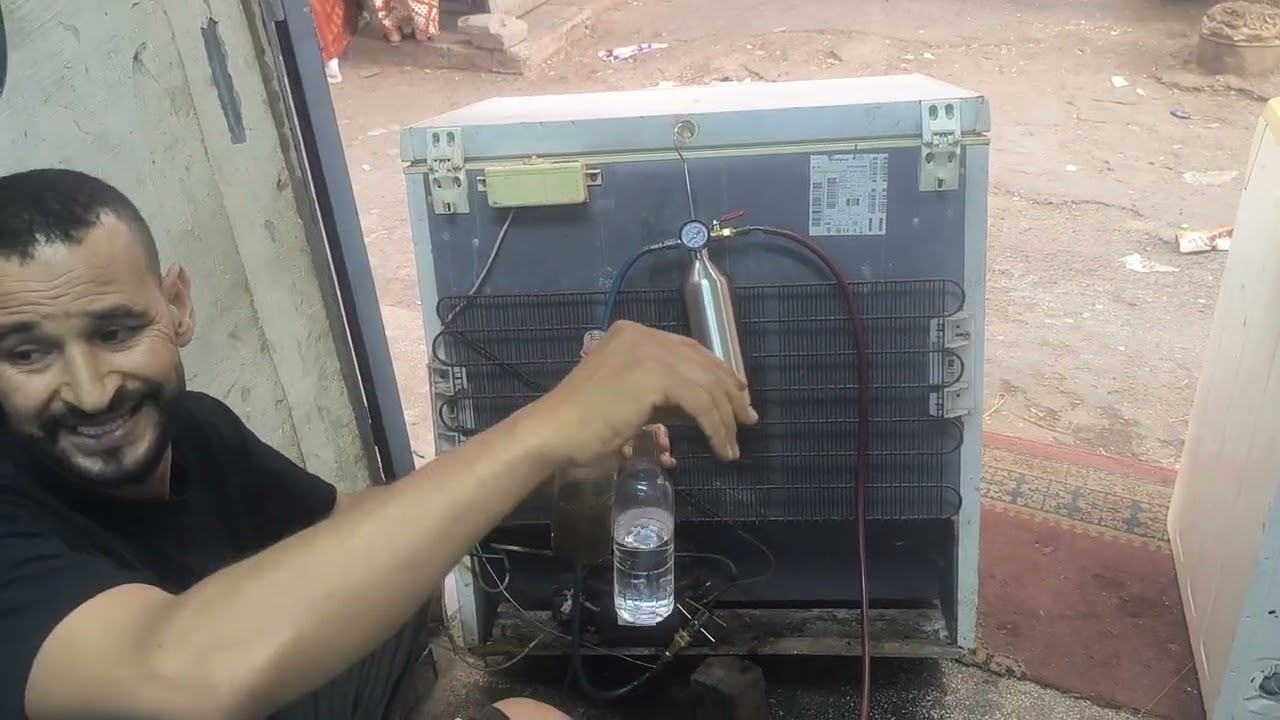 الطريقة الصحيحة لتنضيف دائرة التبريد و التكييف