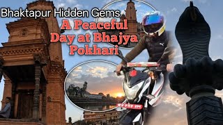 Exploring the 500-Year-Old Secret: Bhajya Pukhu, Bhaktapur #bhajyapukhu #pawankc #motovlog