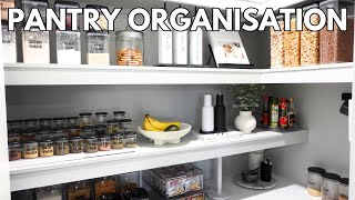 PANTRY ORGANIZATION | Refresh & organize my pantry with me!