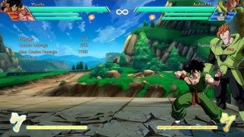 DBFZ Yamcha Character Specific Corner BnB w/ Goku Blk assist (5.2k Meterless)