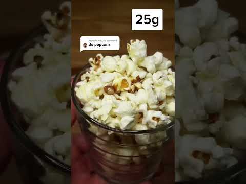 Video: I popcorn hvor mye kalorier?