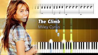 Miley Cyrus - The Climb - Accurate Piano Tutorial with Sheet Music screenshot 5