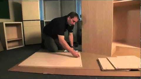 Modular Range Corner Wardrobe Assembly (Part 2)