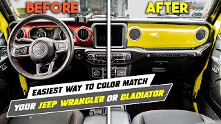 Easy Color Match for Your Jeep Wrangler or Gladiator Interior screenshot 3