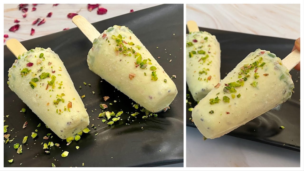 Kesar Pista Kulfi Recipe, सिर्फ 2 चीज़ों से बनाएं एकदम क्रीमी केसर पिस्ता कुल्फी |Holi Special Recipe | Anyone Can Cook with Dr.Alisha