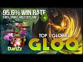 Unkillable Offlane! 95.6% Win Rate of Gloo by DanZz Top 1 Global Gloo - Mobile Legends: Bang Bang
