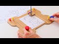 How to Make a Drawing Machine from Cardboard (DIY Projects!)