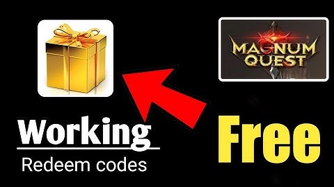 Magnum Quest  | Free Redeem Codes  100% Working
