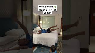 Yep, we just can’t help jumping into these soft sheets. #hotelvibes #birthdaytrip screenshot 5